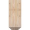Ekena Millwork Balboa Craftsman Smooth Bracket w/ Offset Brace, Douglas Fir, 7 1/2"W x 18"D x 18"H BKT0806X18X18BOA04SDF - alternate 3